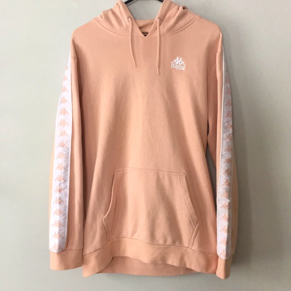 Kappa Light Pink Hoodie Women’s Size Extra Large - Picture 1 of 5